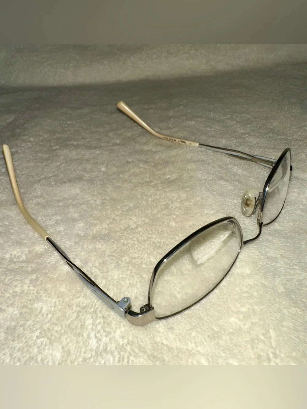 Discontinued Flexon Doris 710 Gunmetal/Gold Eyeglass Frames 52 18 135